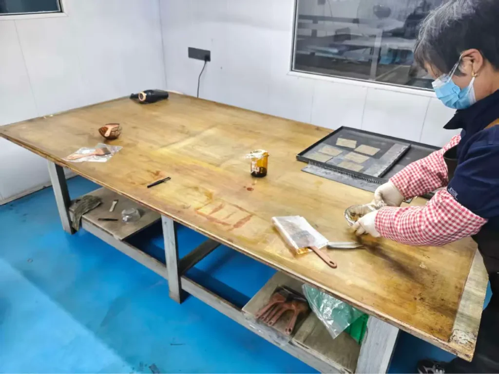 Preparation and adjustment of coating solution for titanium anode production